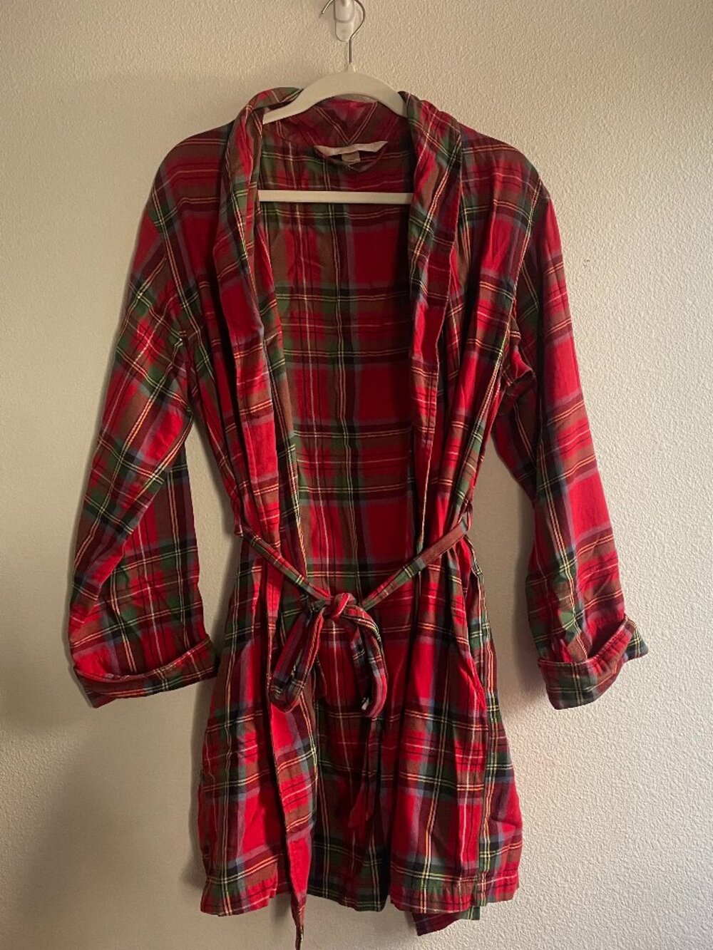 Victoria's Secret Vintage Plaid Robe